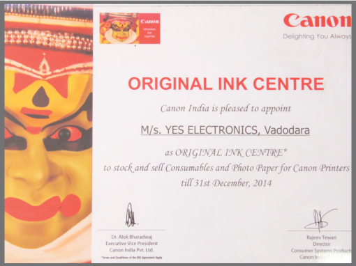 Original Ink Centre From Canon